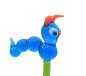 Preview: Pflanzenstecker, Raupe (hellblau)